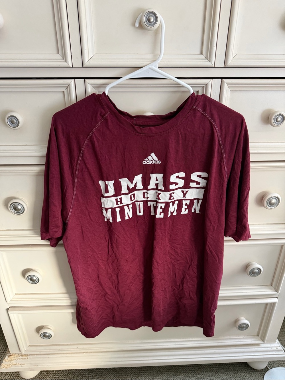 adidas Men's UMass Minutemen Hockey Tee